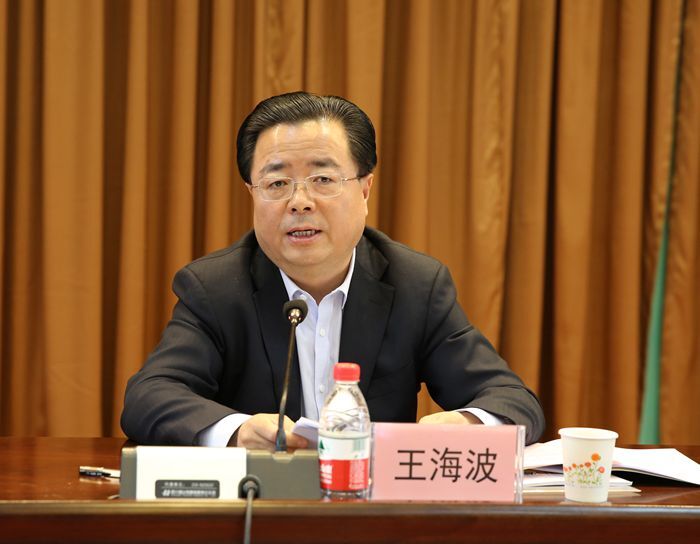陕西省教育厅副厅长王海波讲话